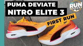 Puma Deviate Nitro Elite 3 First Run Review: Two runners test Puma’s upgraded super-shoe