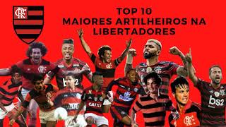 10 maiores artilheiros do Flamengo na Libertadores: Gabigol pode superar Zico