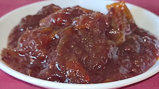 Kache Aam Ki Khatti Meethi Chutney/Aam Ki Launji Recipe........