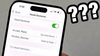 Can You Use Siri Interactions With iPhone? (NO) (Head Gestures or Tracking)