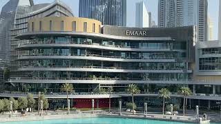 Dubai mall & burj khalifa view at 7am- most crowded place in dubai without any crowd #dubaimall