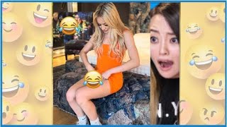 فيديوهات مضحكه جدا 🤣 تحدي الضحك مواقف طريفة ومضحكة تموت من الضحك🤣🤣 حلـــ 255ــقـــــة