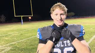 Postgame interview with Buena defensive tackle Shawn Bookman