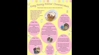 Easy Peasy Easter Cheesecakes