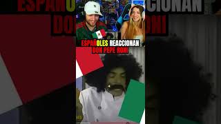 Españoles reaccionan a don pepe RONI de Eugenio derbez y se mean de risa 2 #shorts