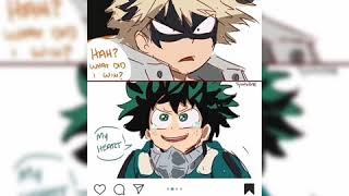 Bakudeku comic dubs. Bnha