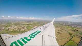 Time-lapse Alitalia Rome to Milan in 1 minute 4K