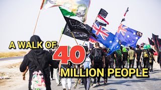 What is going on in Iraq??!!40 million people walk on Arbaeen 2024 مسيرة الامام الحسين الاربعين