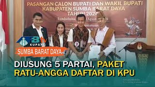 Diusung 5 Partai, Paket RATU-ANGGA Daftar di KPU