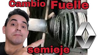 Reparando Semieje - Renault- cambio de fuelle- cambio de triceta.