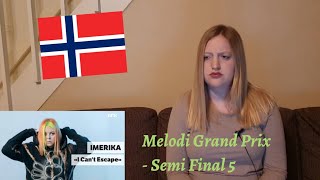 Eurovision Norway - Melodi Grand Prix 2021 - Semi Final 5 songs reaction