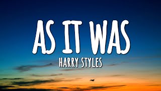 Harry Styles - As It Was (Lyrics)