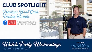 Freedom Social | Watch Party Wednesday | Club Spotlight Venice with President John Giglio