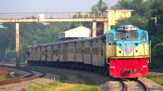 Egarosindhur Godhuli Express Train pulled by 1st Generation Korean EMD 2906 GT18LA-2 Diesel Loco