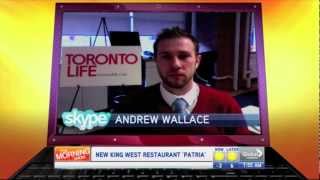 2012/11/08 Andrew Wallace on Global Morning