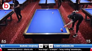 BURAK HAŞHAŞ vs İLBAY DAĞDELEN | 22.BİLARDOMAX BALABAN-THEORY HANDICAP 3 Cushion Billiards LEAGUE