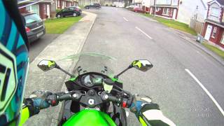 Motorcycle lesson uturn z1000sx