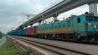 WAG-7 leading lengthy freight express. | Indian Railways |