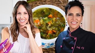 LIVE with Chef AJ // AUTHENTIC POLISH PICKLE SOUP // Perfect for Weight Loss!