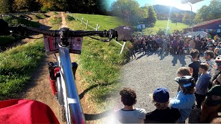 Promis bei Spaßveranstaltung - das Rennen OHNE KETTE! | Chainless Race 2023 Bikepark Samerberg