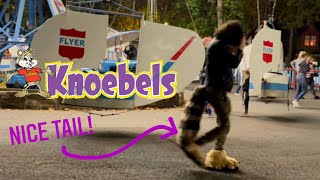 Furry Rides the Flyers + New 2022 Ride Under Construction at Phoenix Phall Phun Phest at Knoebels!