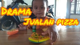 Main Drama Jualan Pizza | Pizza | Mainan | belajar Berhitung pizza