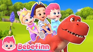 🦕🦖 Welcome to The Dino World | EP127 | Bebefinn Nursery Rhymes and Kids Songs