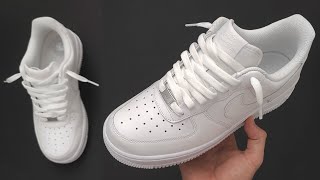 Nike Air Force 1 Cool lacing (Loosely) 👟🔥 Nike Air Force 1 Lace styles