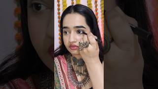 Navratri Easy Eyemakeup Tutorial ✨ #navratwsakshi #navratrimakeup #garba #shorts #makeuptutorial