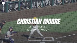 2B Christian Moore, Tennessee - April 12-14, 2024