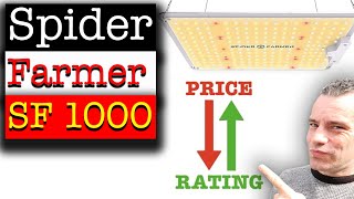 Spider Farmer SF1000 Led Grow Light - Are They Worth The Money