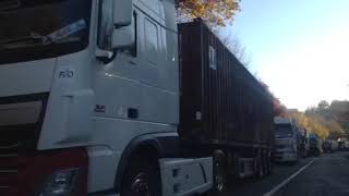 Les Gilets jaunes sont sur la rocade de Flers lundi 19 novembre 2018