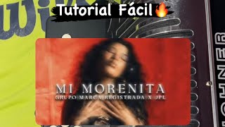 MI MORENITA - Tutorial en acordeon Fácil🪗 (Marca registrada)