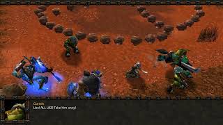 Warcraft III Custom campaign - Book of Rexxar - Drums of War part 4 Valley of trials