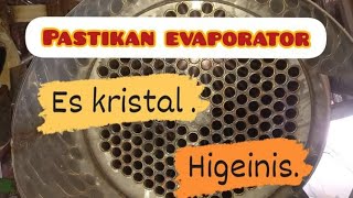 #service #eskristal #esbatukristal #estube  #evaporator  bersih #hegienis