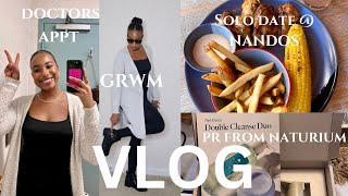 WEEKEND VLOG | GRWM | SOLO LUNCH DATE | GETTING JAMAICAN FOOD | WEEKEND VIBES | LIFEWITHSHEREE