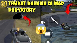 TOP 10 TEMPAT RAHASIA DI MAP PURYATORY FREE FIRE -Cocok buat push rank!