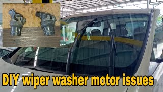 DIY wiper washer motor issues #wiperwasher #motor #repairing