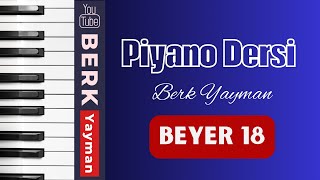 Piyano Dersi Beyer 18