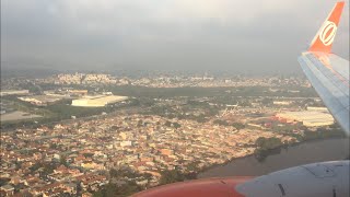 Landing in Rio de Janeiro (Galeão) 737-800 GOL