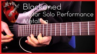 Blackened Guitar Solo Performance - Metallica