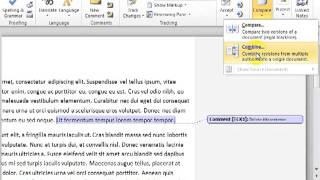 How To Combine Comments in Word Documents