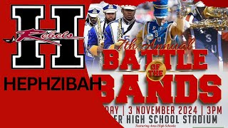 7th Annual Battle of the Bands || Hephzibah || Big Red Marching Machine || (11.3.24)