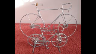 Making A Wire Art Bicycle