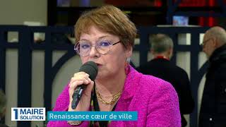 AMFTV I#1MAIRE1SOLUTION : Catherine Paillard (Lunéville) Renaissance cœur de ville