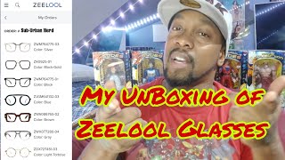 My UnBoxing of Glasses from Zeelool