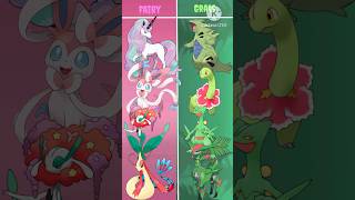 Fairy VS Grass type Pokemon vs video #shorts #youtubeshorts #Cartoon