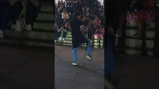 Street entertainer @ Picadilly Circus: London After Dark (2)