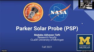 Lowbrow Meeting - March 17, 2023 - Dr. Mojtaba Akhavan-Tafti, UM Astronomy - Parker Space Probe