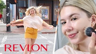 How Danielle Carolan Gets Her Georgia Peach Lip Look | #LiveBoldly Road Trip | Revlon